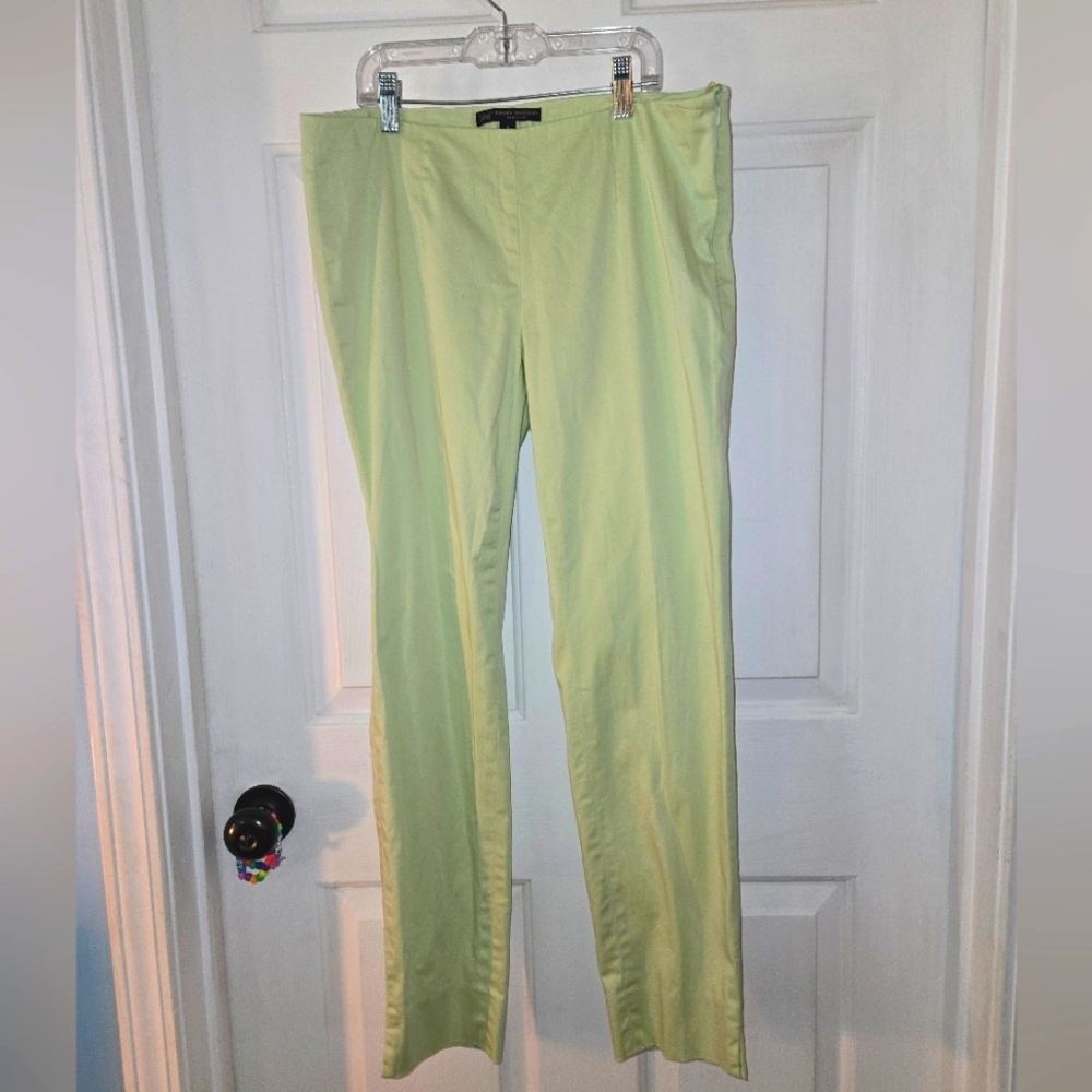 Brooks Brothers 346 Natalie Fit Light Green Pants Size 4